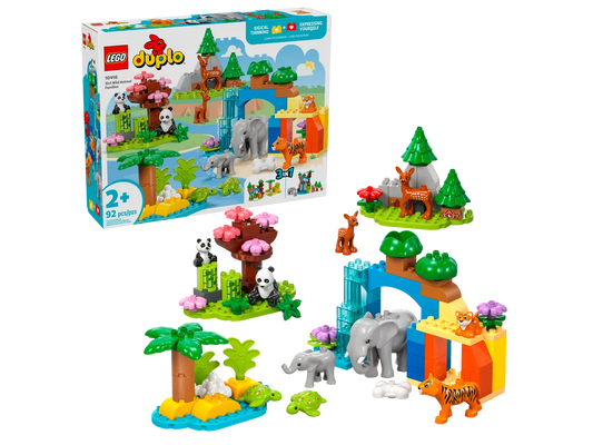 10446 Duplo - Famiglie di animali 3 in 1