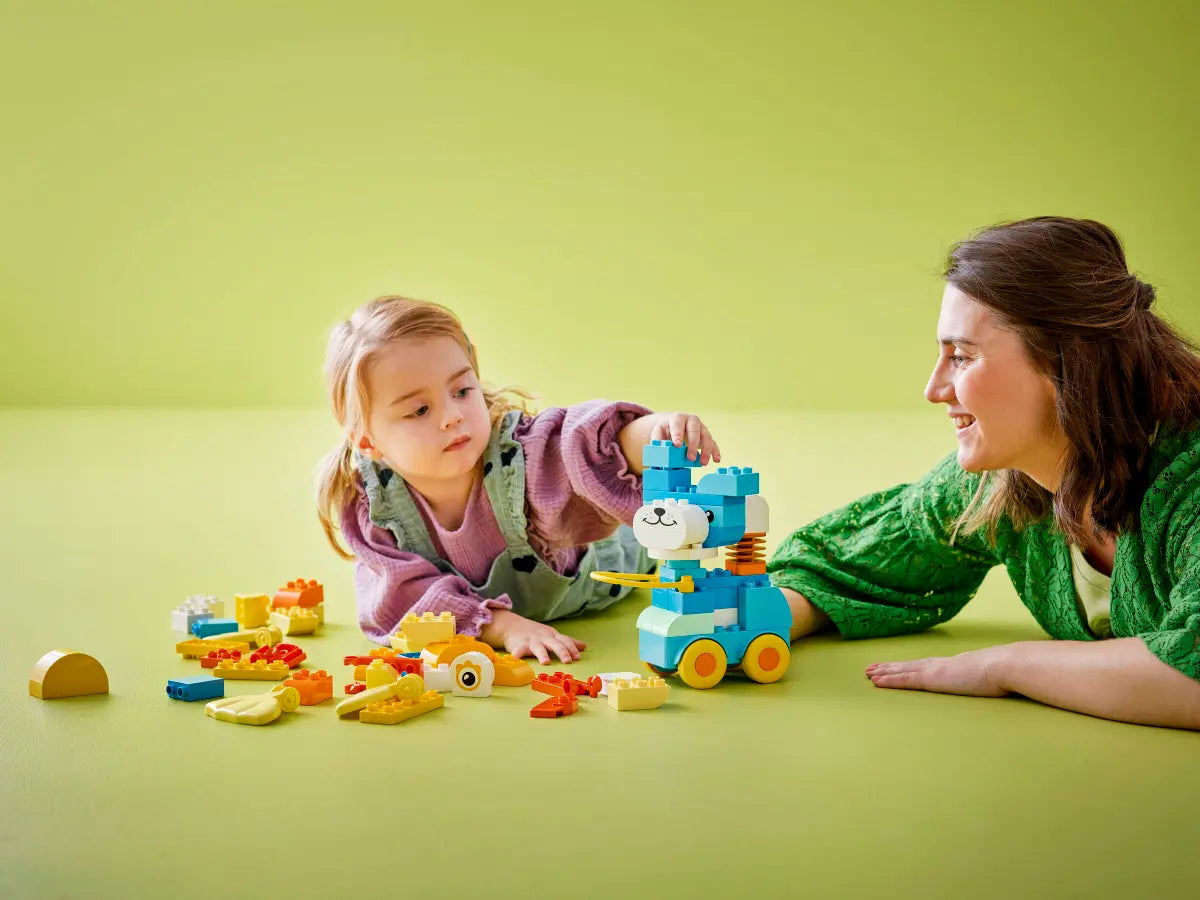 DISPONIBILE DA GIUGNO 2025 - 10448 Duplo - Animali su ruote 3 in 1