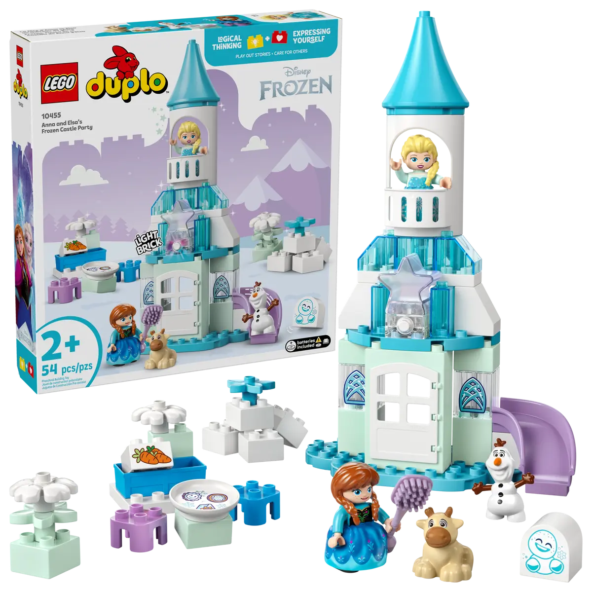 10455 Duplo - La festa al castello di Anna ed Elsa Frozen