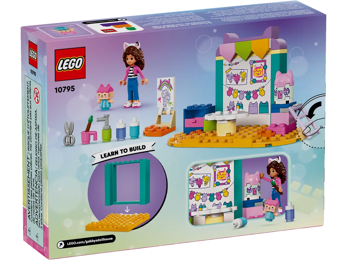 10795 LEGO Gabby Dollhouse - Creazioni con Baby Scatola