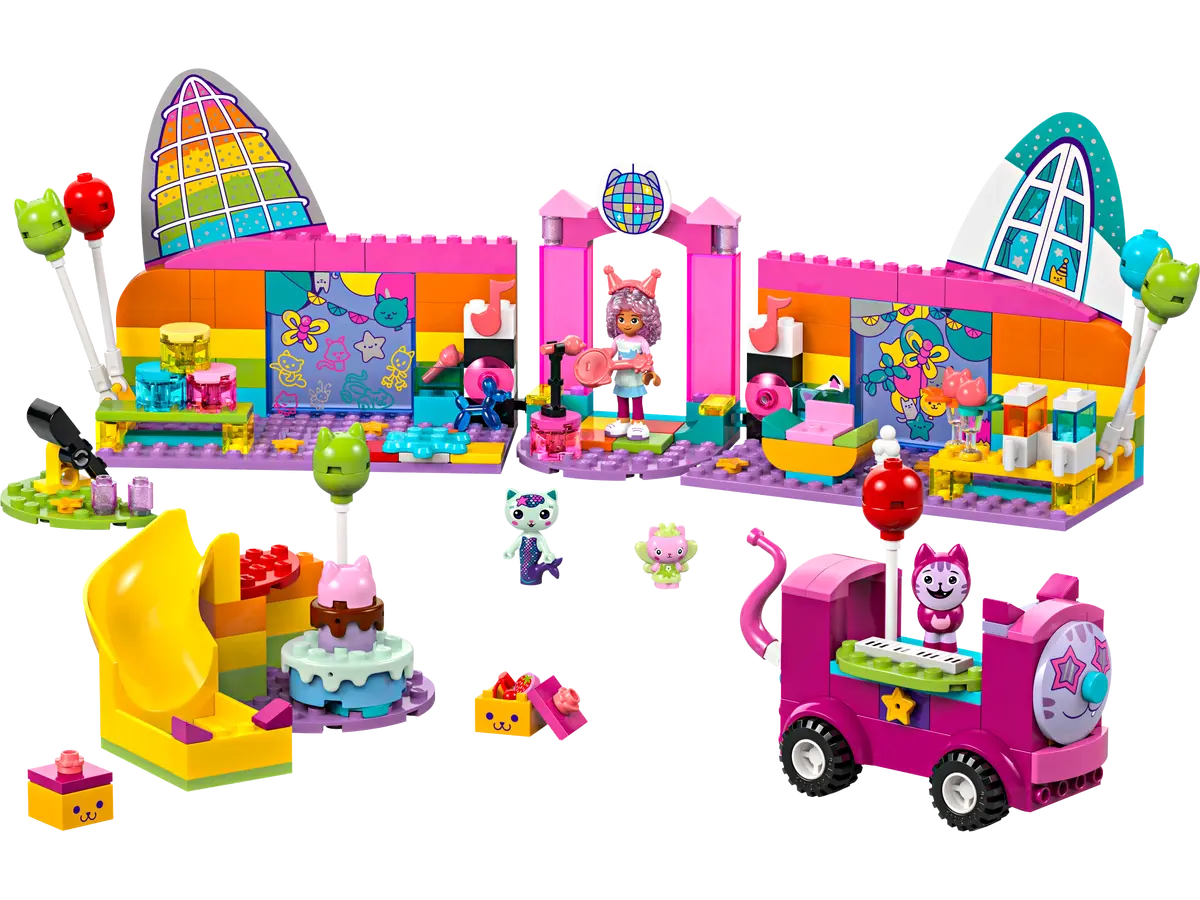 10797 LEGO Gabby Dollhouse - La stanza della festa di Gabby