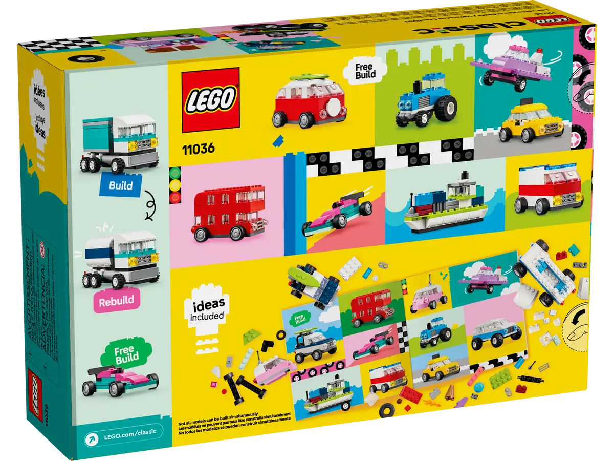 11036 LEGO Classic - Veicoli creativi