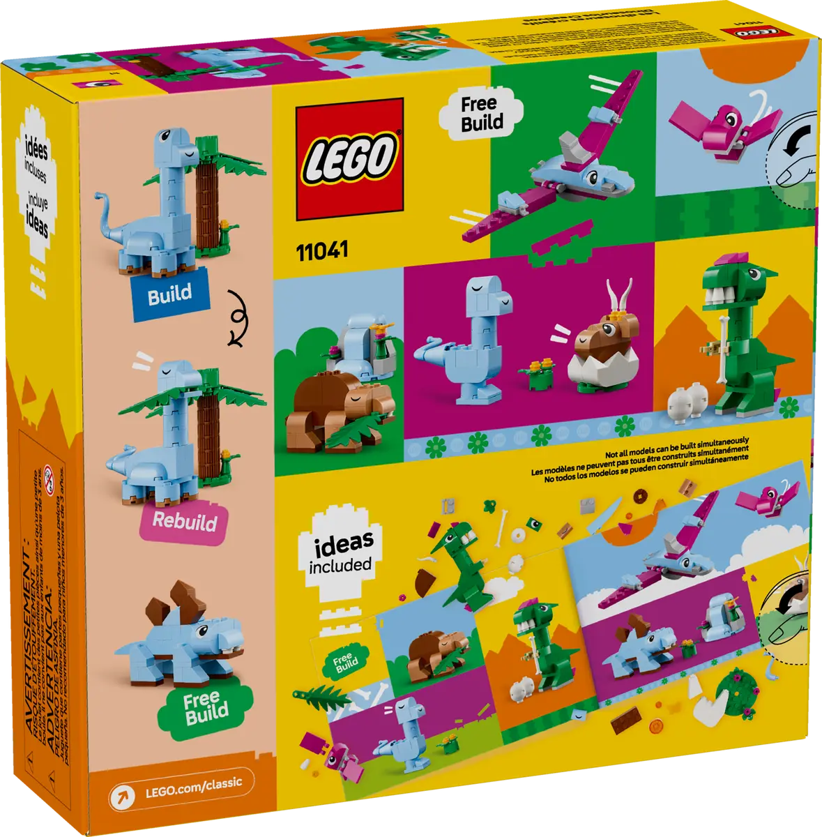11041 LEGO Classic - Dinosauri creativi