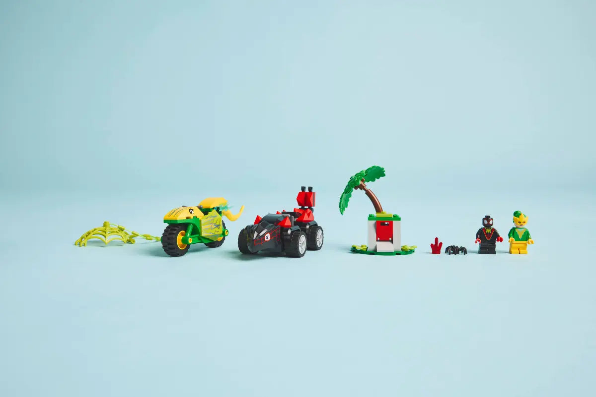11198 LEGO Marvel - Inseguimento sui dino-veicoli di Spin ed Electro