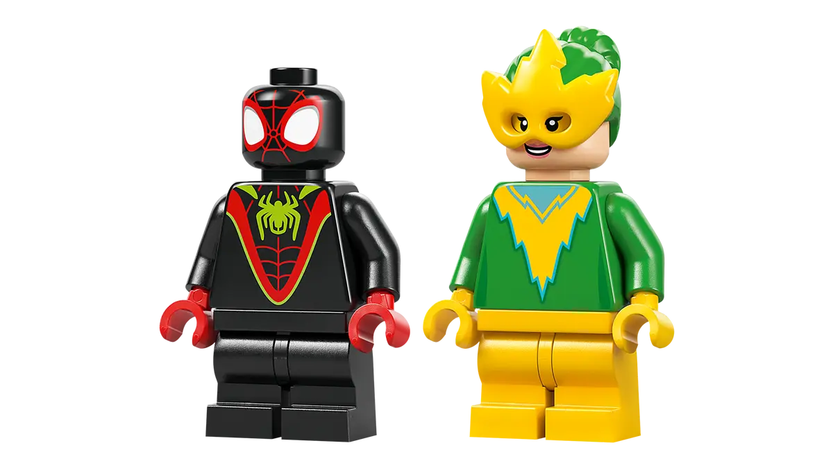 11198 LEGO Marvel - Inseguimento sui dino-veicoli di Spin ed Electro