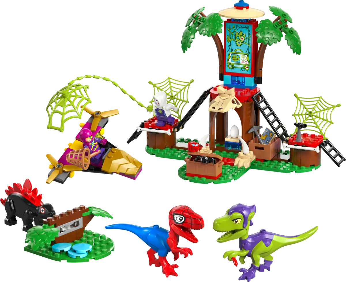 11200 LEGO Marvel - Battaglia con il raptor al quartier generale sull’albero di Spider-man e Gobby
