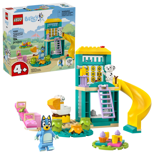 11201 LEGO Bluey - Divertimento al parco giochi di Bluey e Chloe