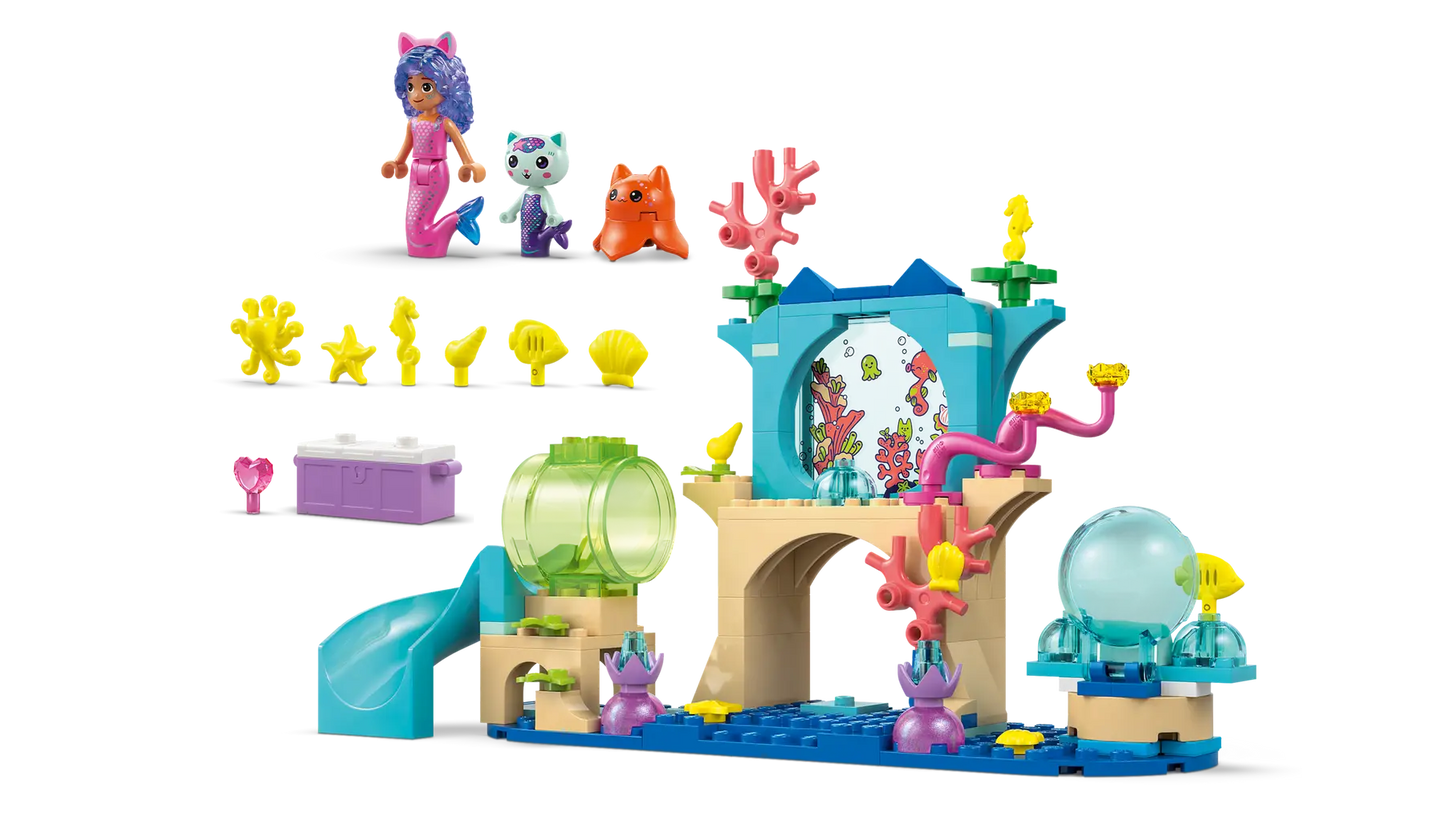 11204 LEGO Gabby Dollhouse - Avventura nell’acquario di Gabby sirena