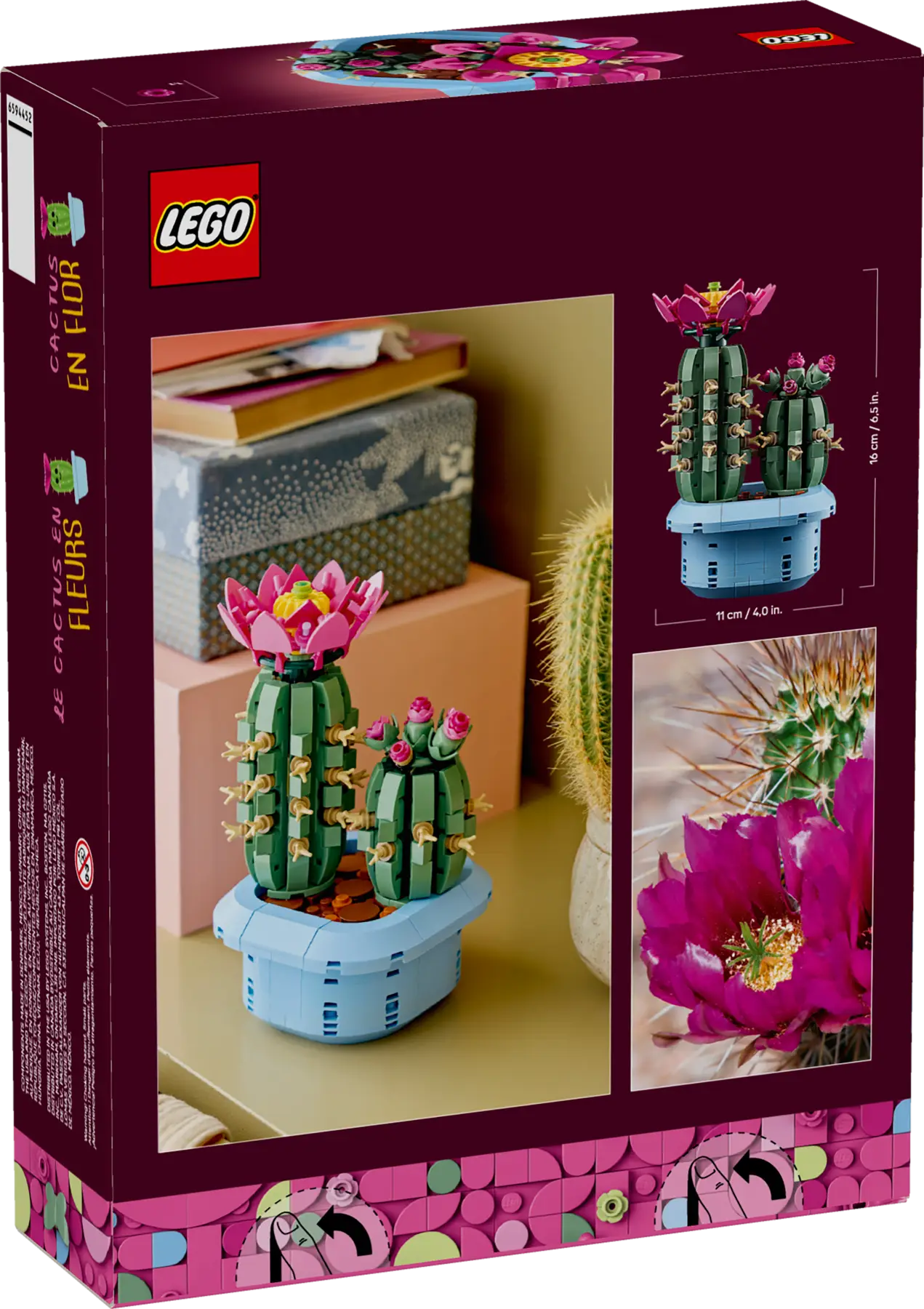 DISPONIBILE DA GENNAIO 2026 - 11509 LEGO ICONS - Cactus in fiore