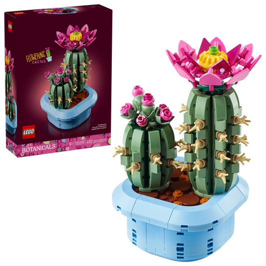 DISPONIBILE DA GENNAIO 2026 - 11509 LEGO ICONS - Cactus in fiore