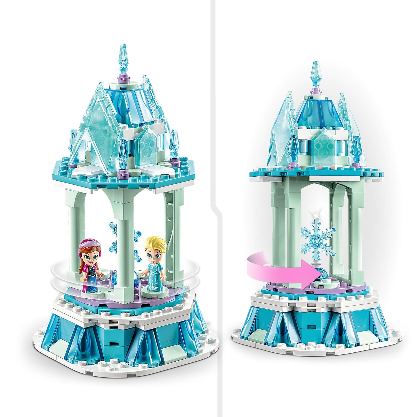 43218 LEGO Disney - La giostra magica di Anna ed Elsa