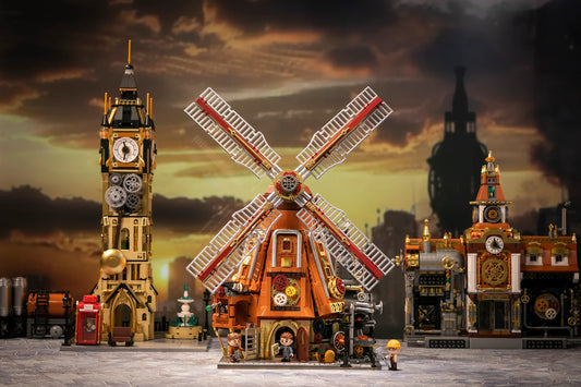 85026 PANTASY Steampunk - Officina del Mulino a Vento