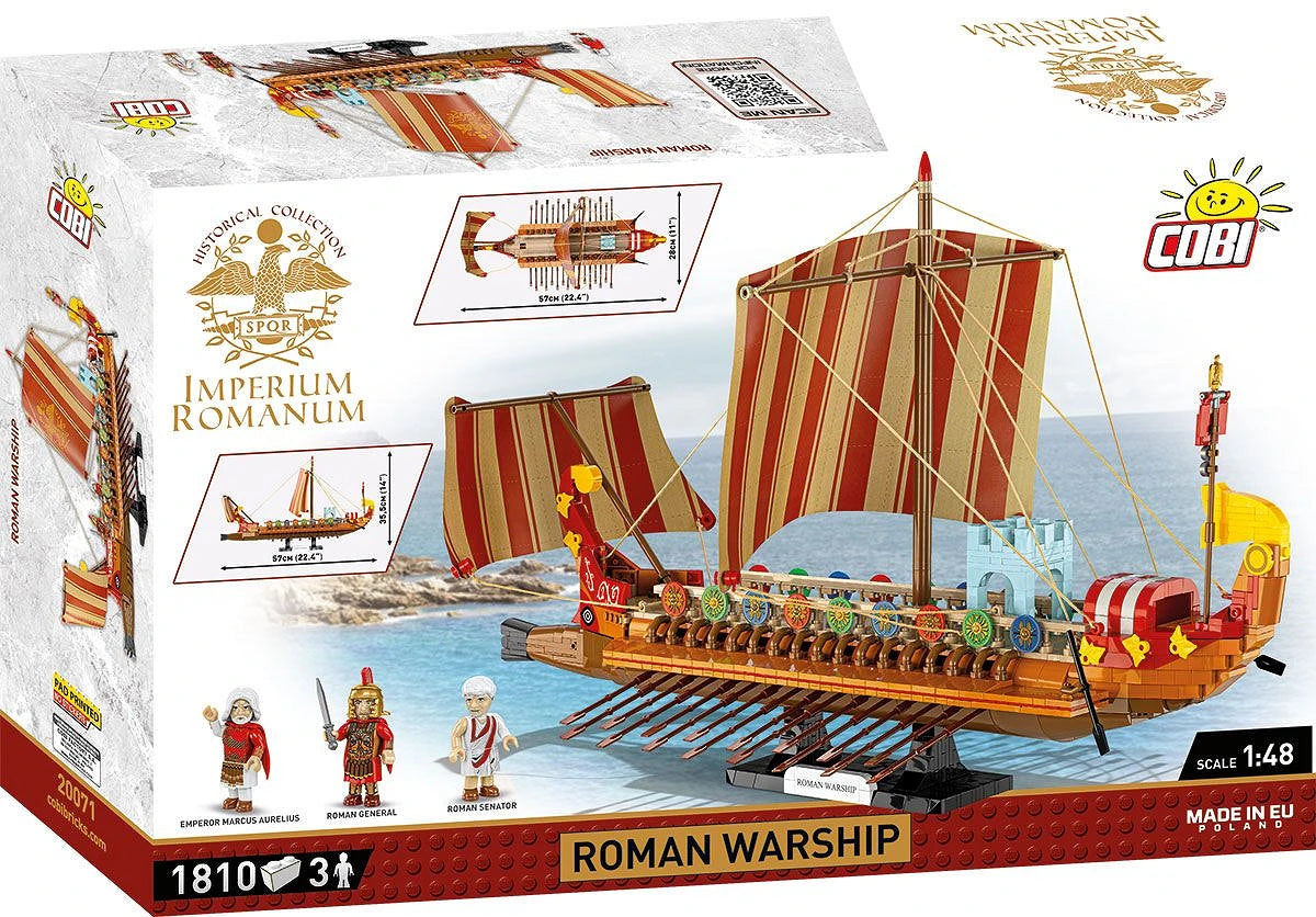 20071 COBI Imperium Romanum - Roman Warship