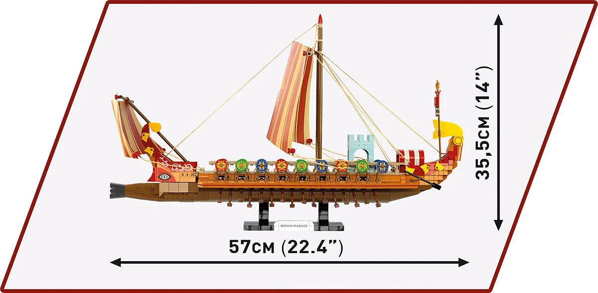 20071 COBI Imperium Romanum - Roman Warship