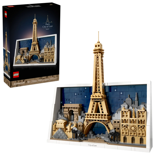 DISPONIBILE DA GENNAIO 2026 - 21064 LEGO Architecture - Parigi – La città dell’amore