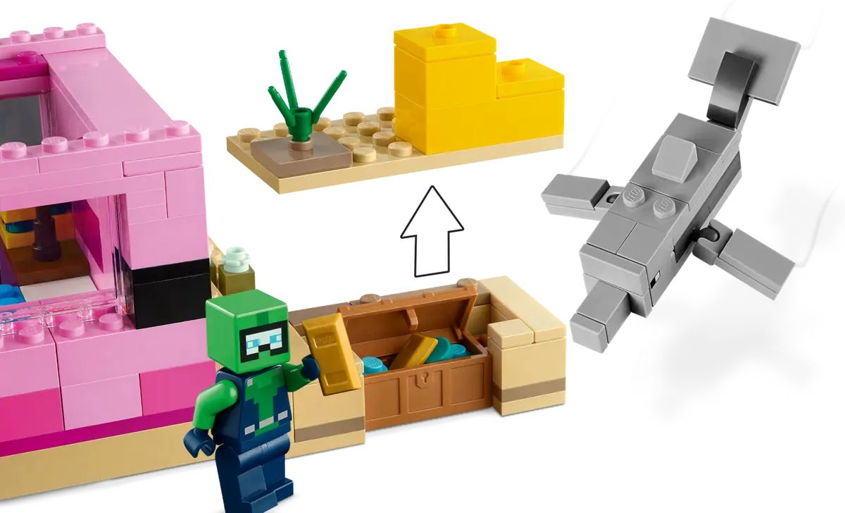 21247 LEGO Minecraft - La casa dell’Axolotl
