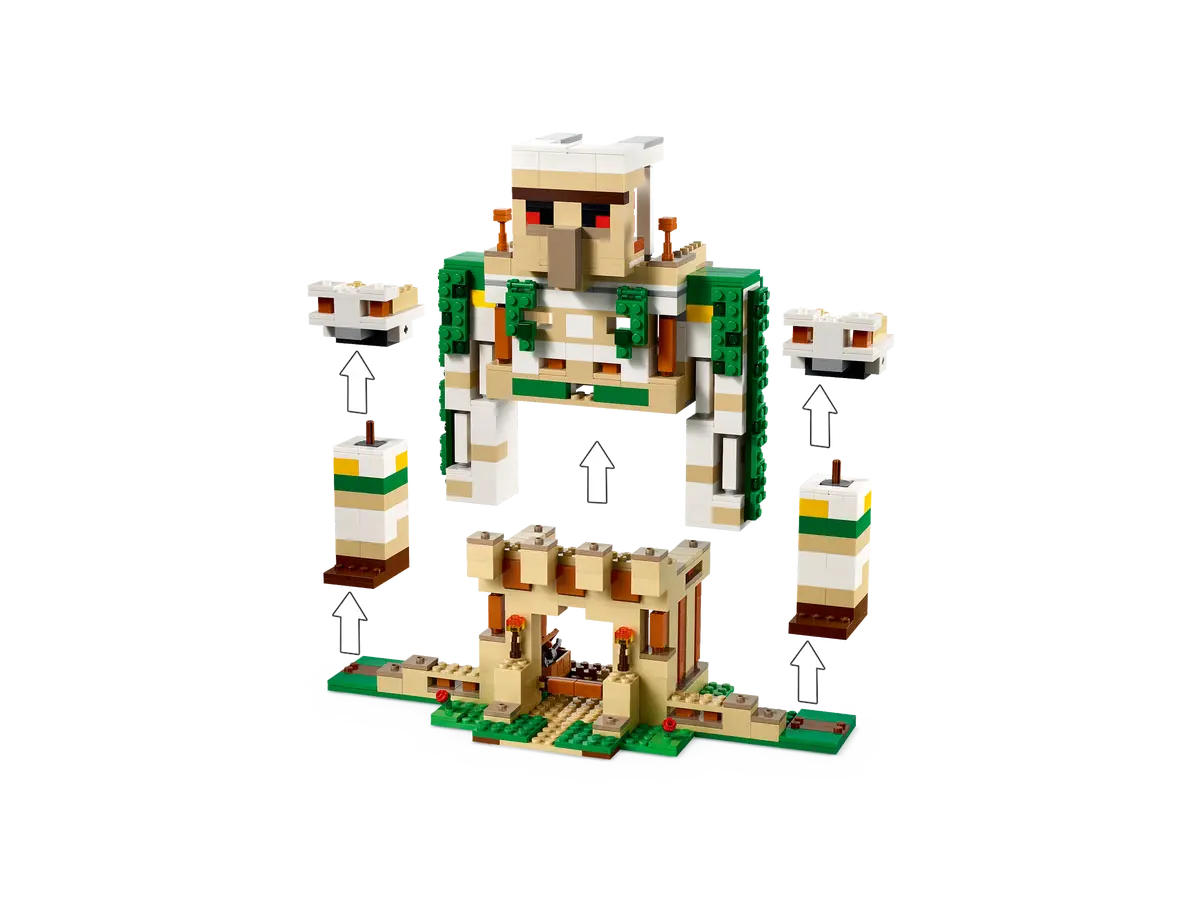 21250 LEGO Minecraft - La Fortezza del Golem di ferro