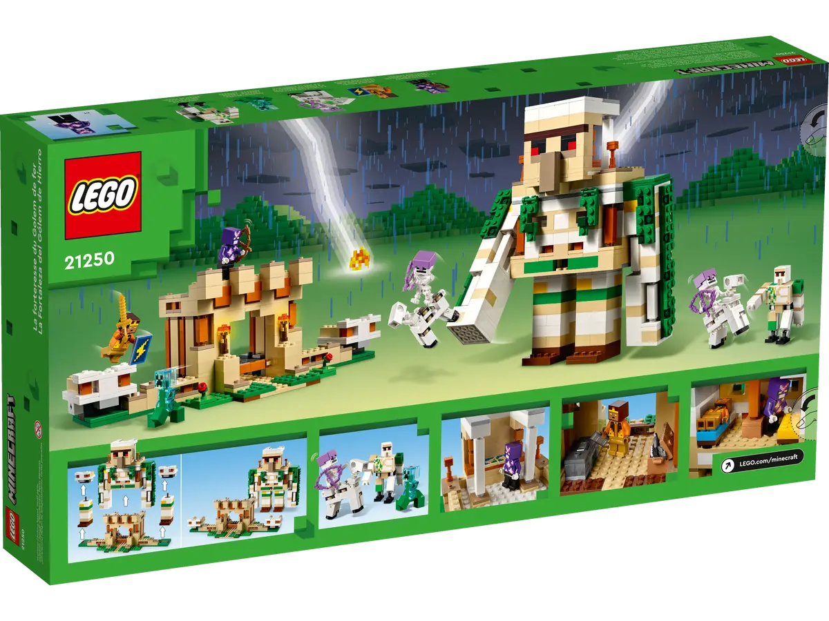 21250 LEGO Minecraft - La Fortezza del Golem di ferro