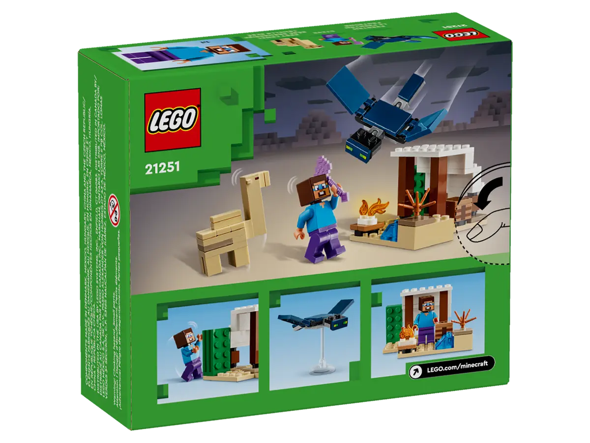 21251 LEGO Minecraft - Spedizione di Steve nel deserto