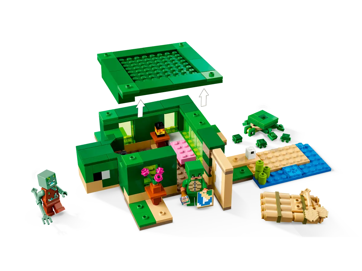 21254 LEGO Minecraft - Beach House della tartaruga