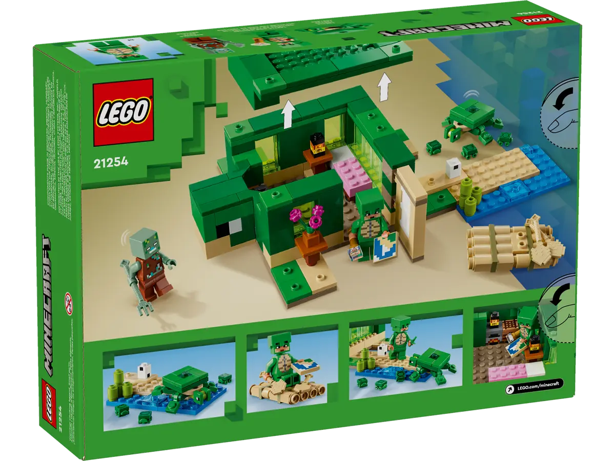 21254 LEGO Minecraft - Beach House della tartaruga