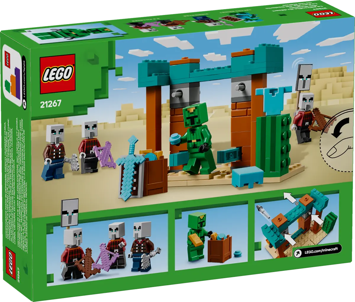 21267 LEGO Minecraft - Pattuglia nel deserto della bestia