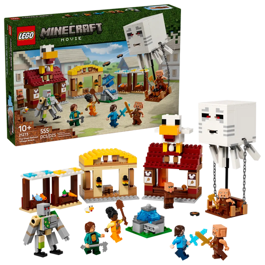 21273 LEGO Minecraft - Attacco al villaggio del Ghast-pallone