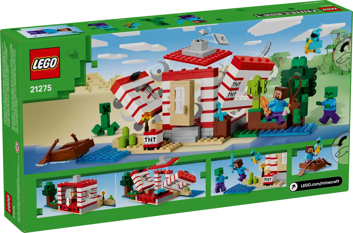 21275 LEGO Minecraft - Casa nella giungla esplosiva