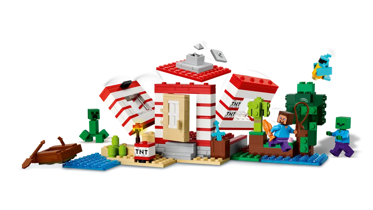 21275 LEGO Minecraft - Casa nella giungla esplosiva
