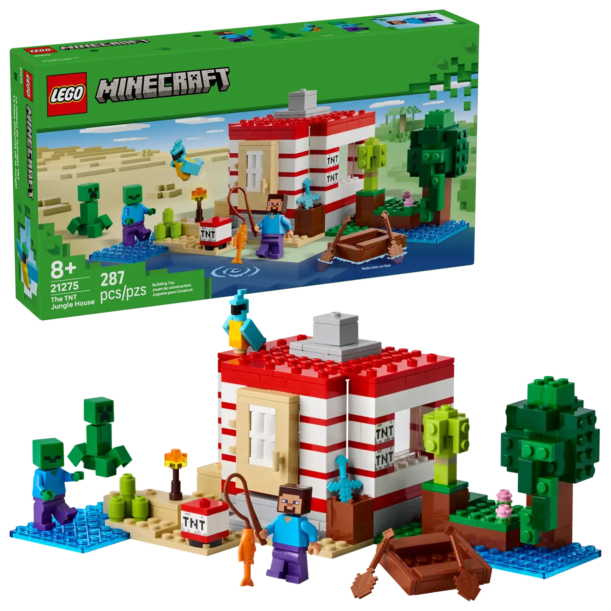 21275 LEGO Minecraft - Casa nella giungla esplosiva