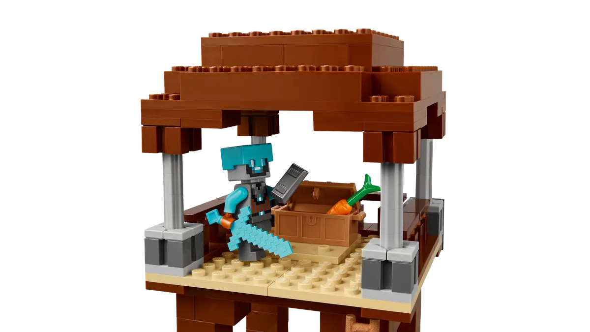 DISPONIBILE DA GIUGNO 2025 - 21278 LEGO Minecraft - L’avamposto del saccheggiatore e predone