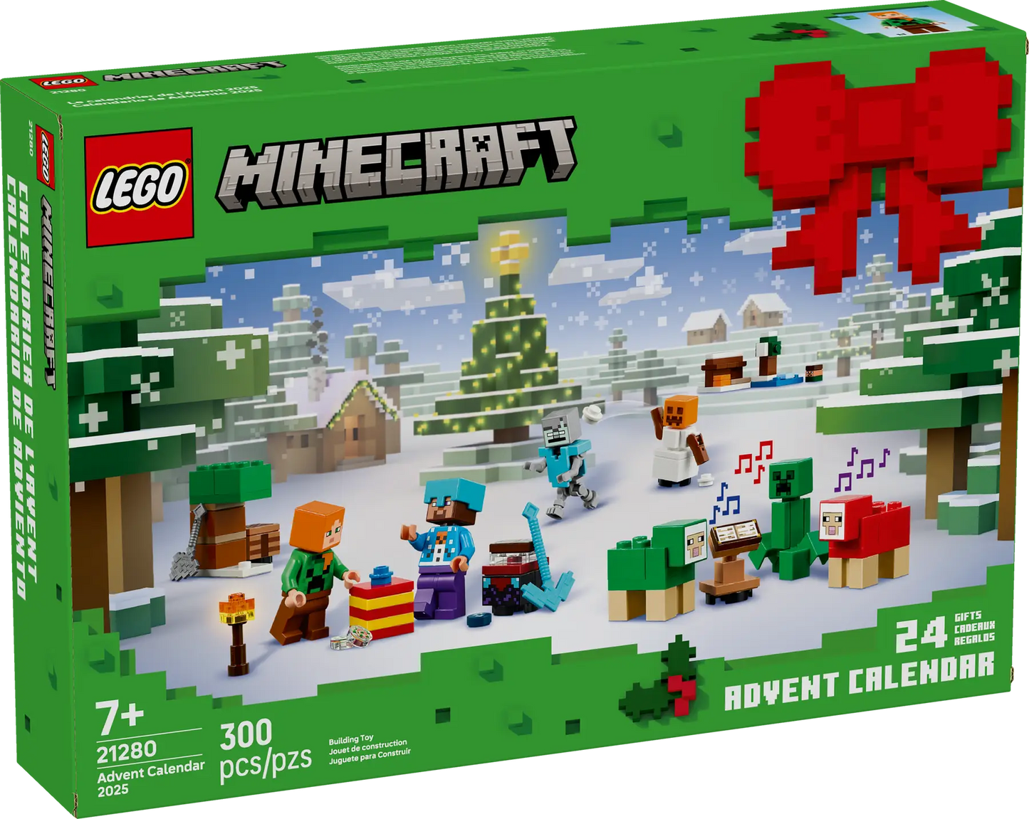 21280 LEGO City - Calendario dell’Avvento LEGO® Minecraft® 2025