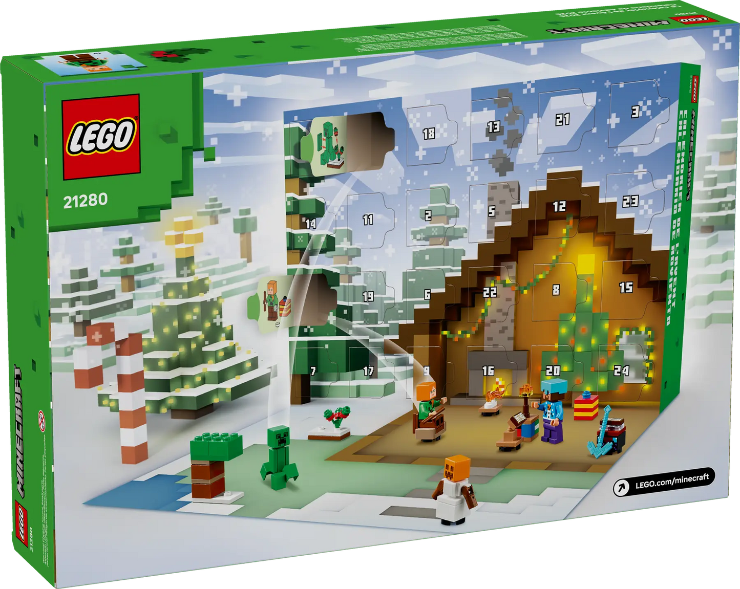 21280 LEGO City - Calendario dell’Avvento LEGO® Minecraft® 2025