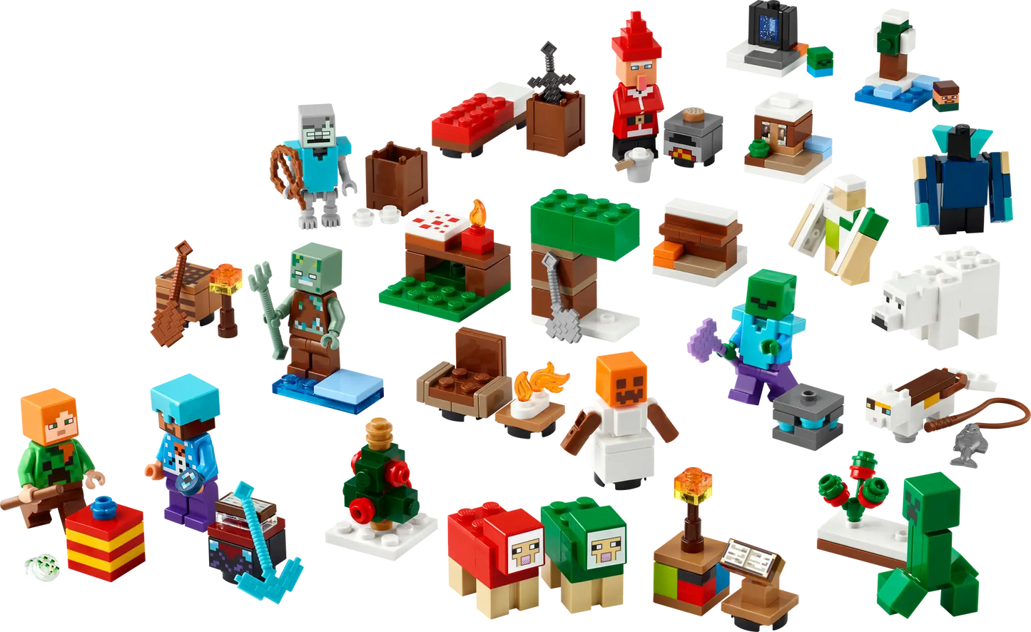 21280 LEGO City - Calendario dell’Avvento LEGO® Minecraft® 2025