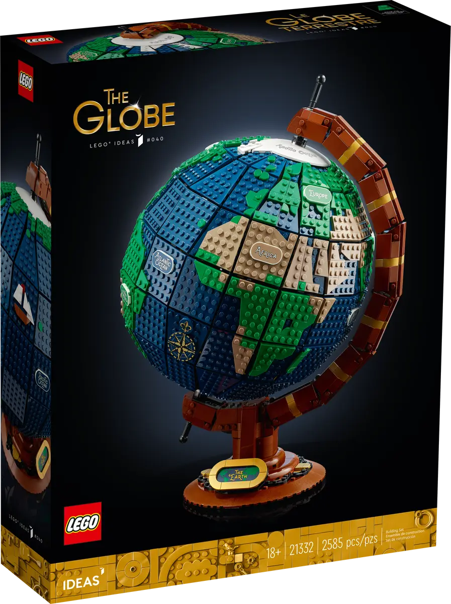21332 ESCLUSIVA LEGO Ideas - Il Mappamondo