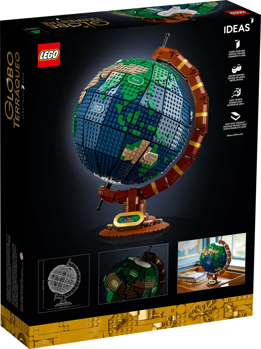 21332 ESCLUSIVA LEGO Ideas - Il Mappamondo