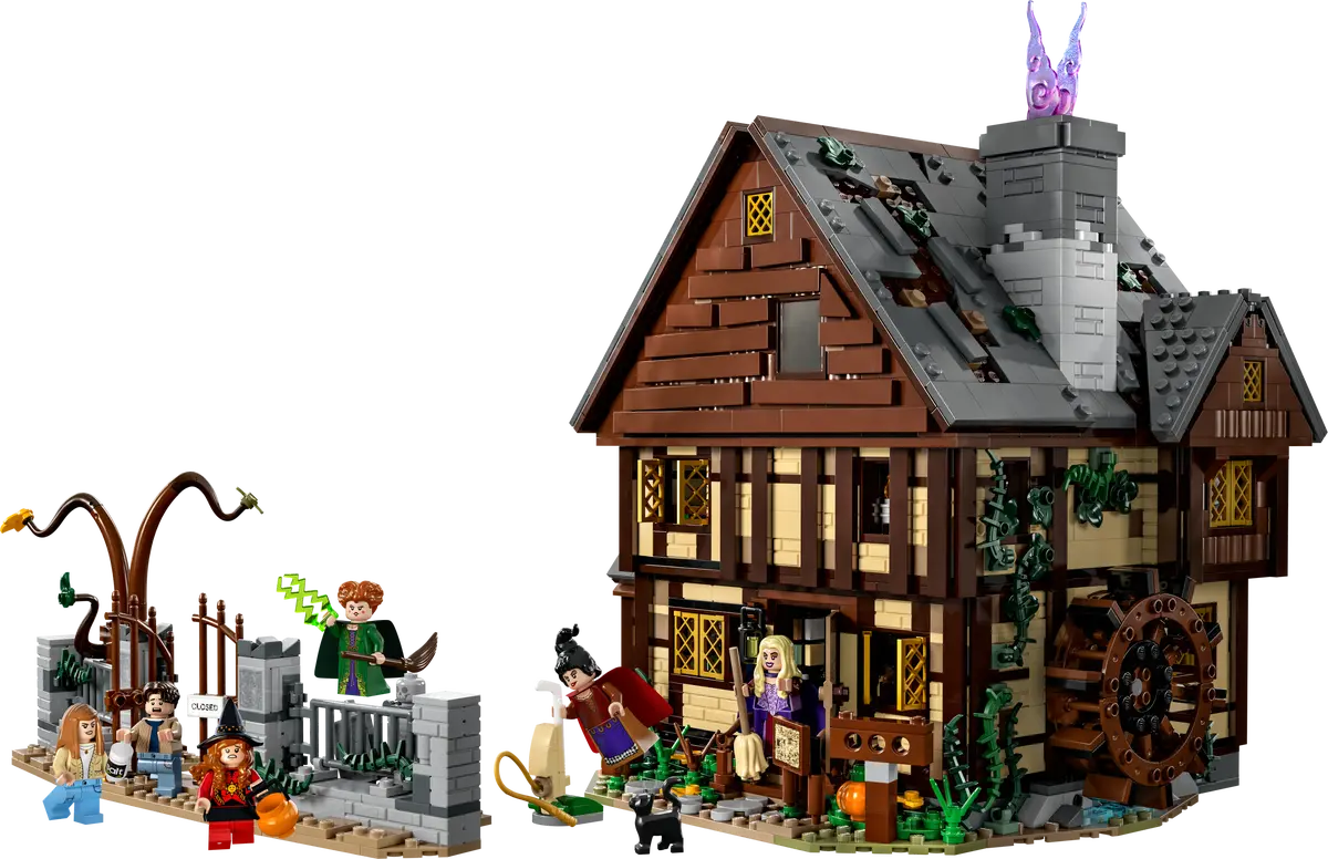 21341 ESCLUSIVA LEGO Ideas - Disney Hocus Pocus: il cottage delle sorelle Sanderson