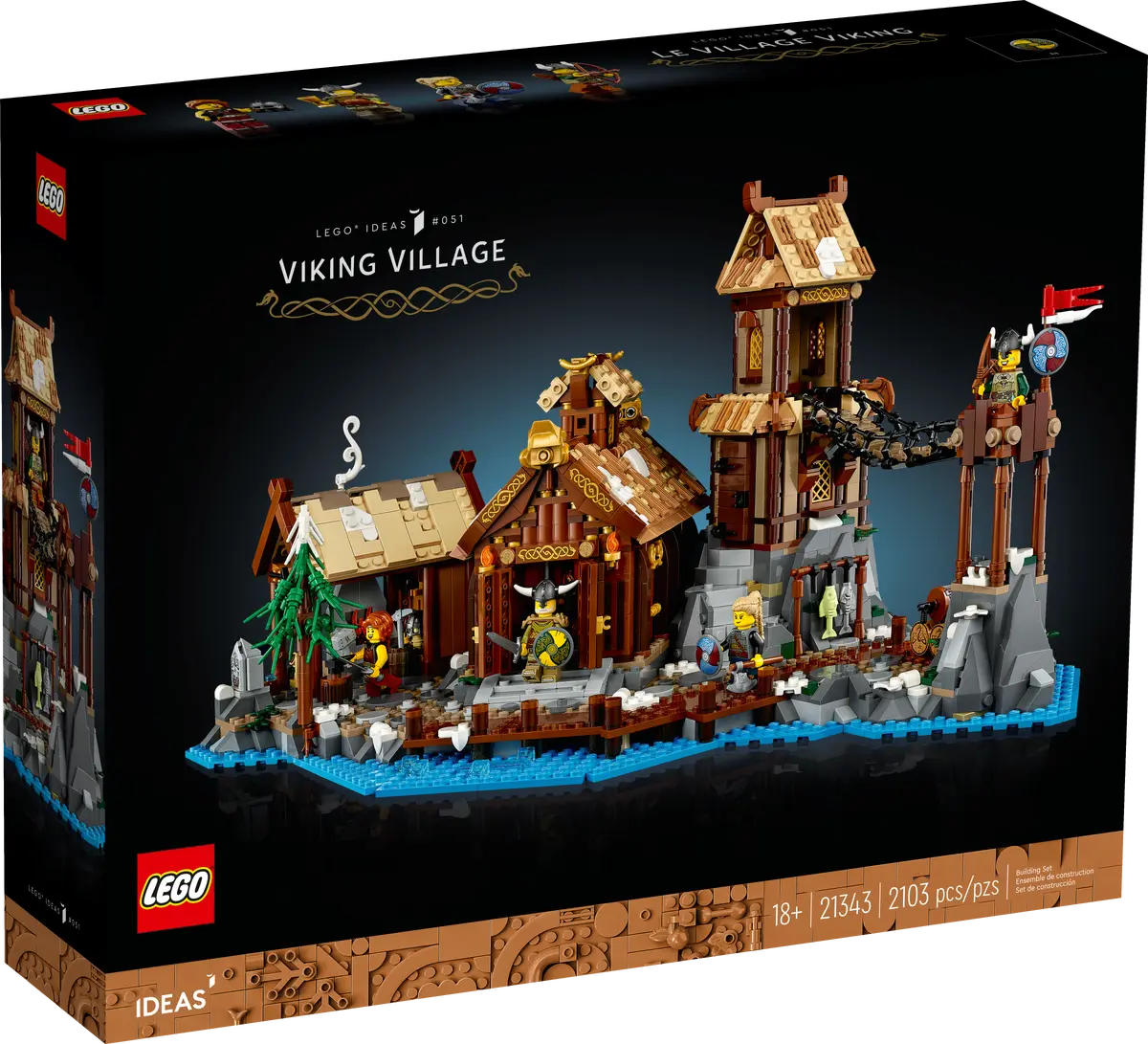 21343 ESCLUSIVA LEGO Ideas - Villaggio vichingo