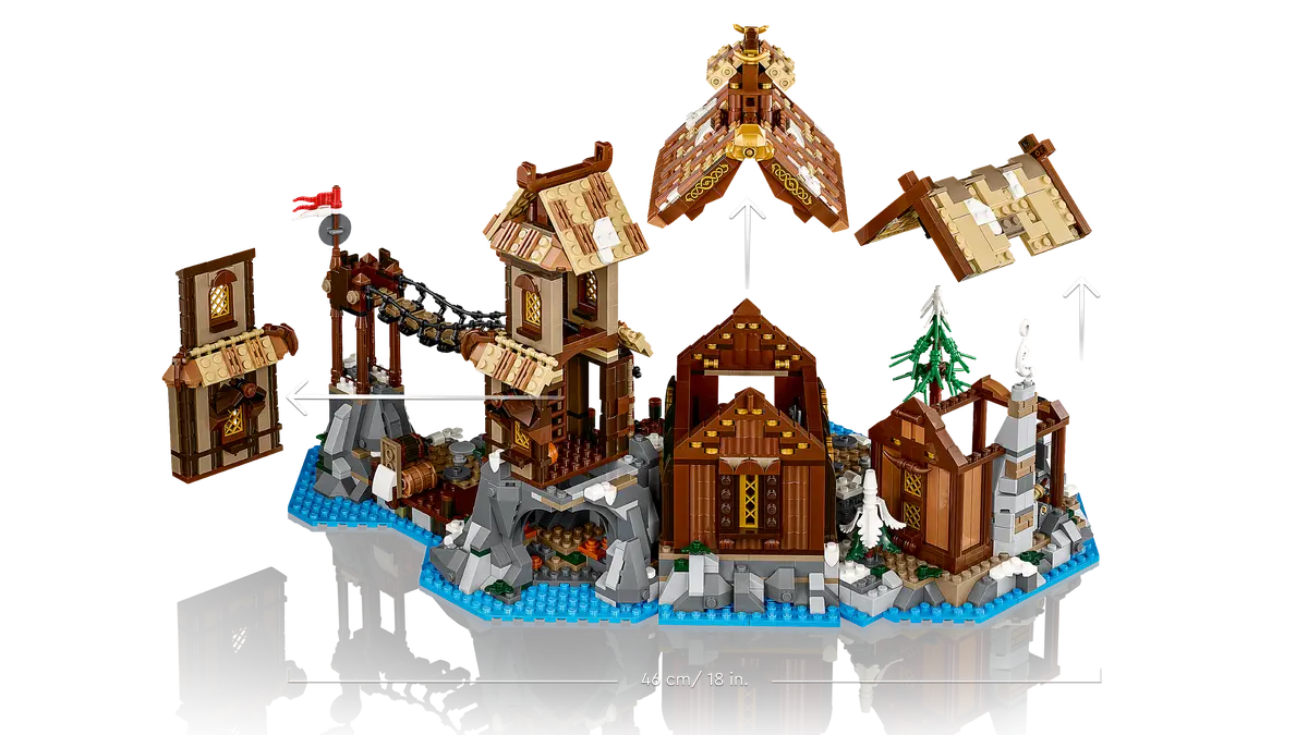 21343 ESCLUSIVA LEGO Ideas - Villaggio vichingo