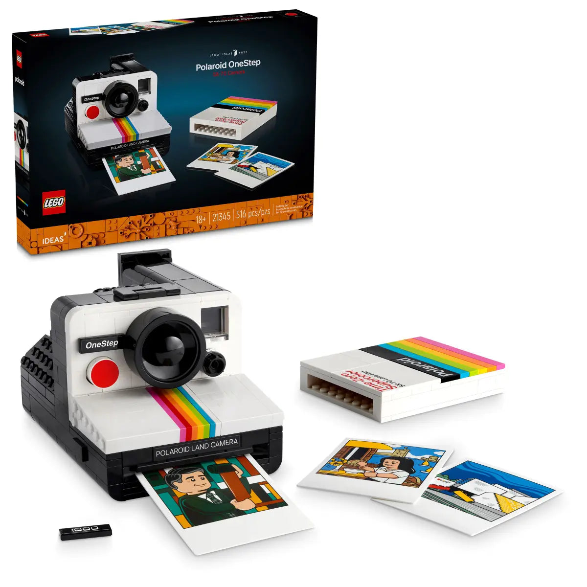 21345 LEGO Ideas - Fotocamera Polaroid OneStep SX-70 – sgorbatipiacenza