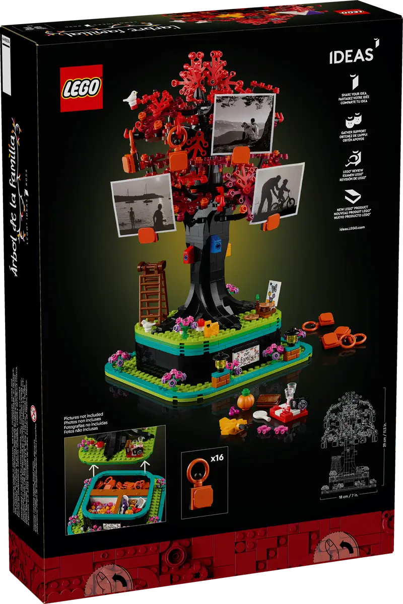 21346 ESCLUSIVA LEGO IDEAS - Albero genealogico