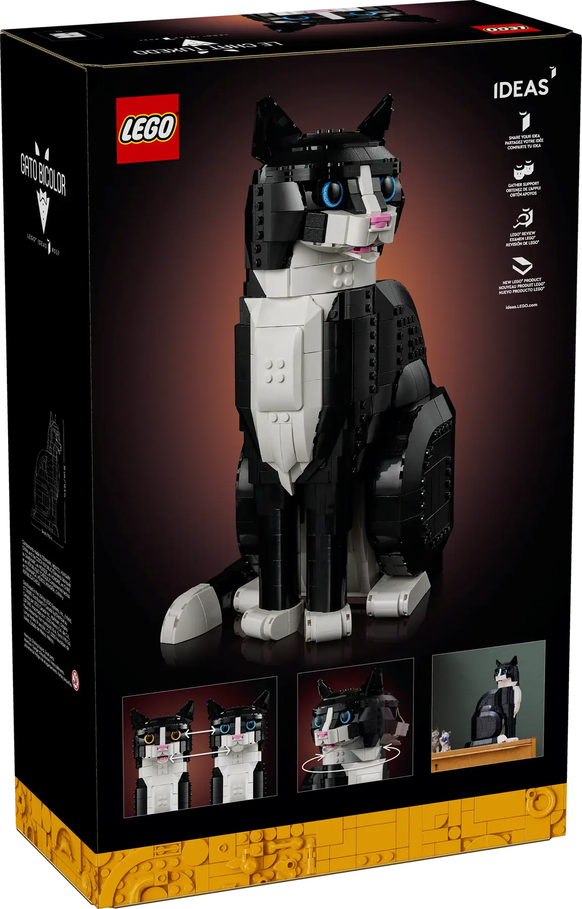 21349 ESCLUSIVA LEGO Ideas - Gatto Tuxedo