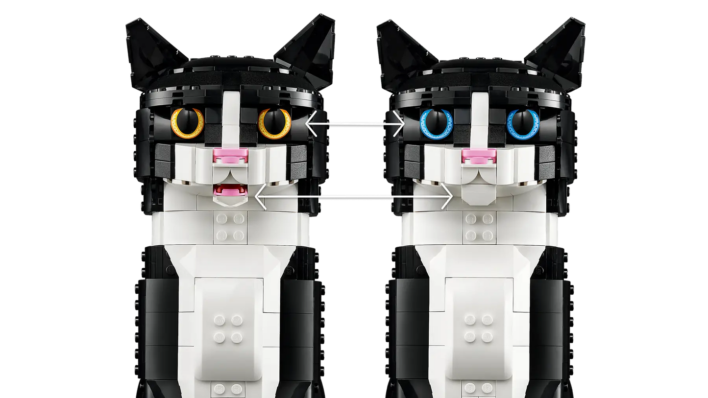 21349 ESCLUSIVA LEGO Ideas - Gatto Tuxedo