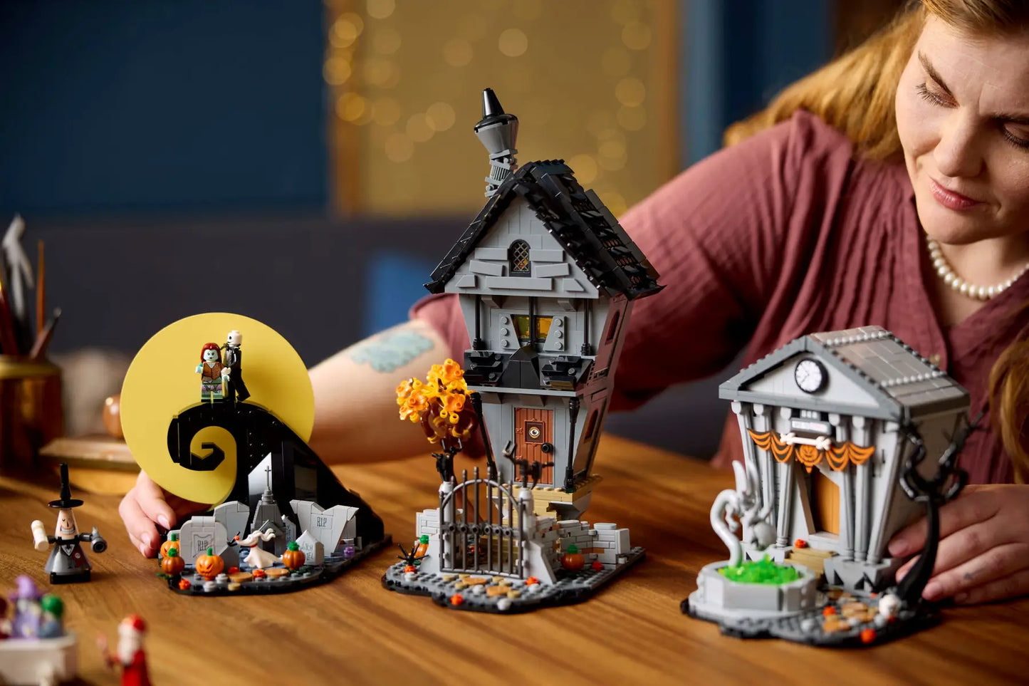 21351 ESCLUSIVA LEGO IDEAS - Nightmare Before Christmas Disney di Tim Burton