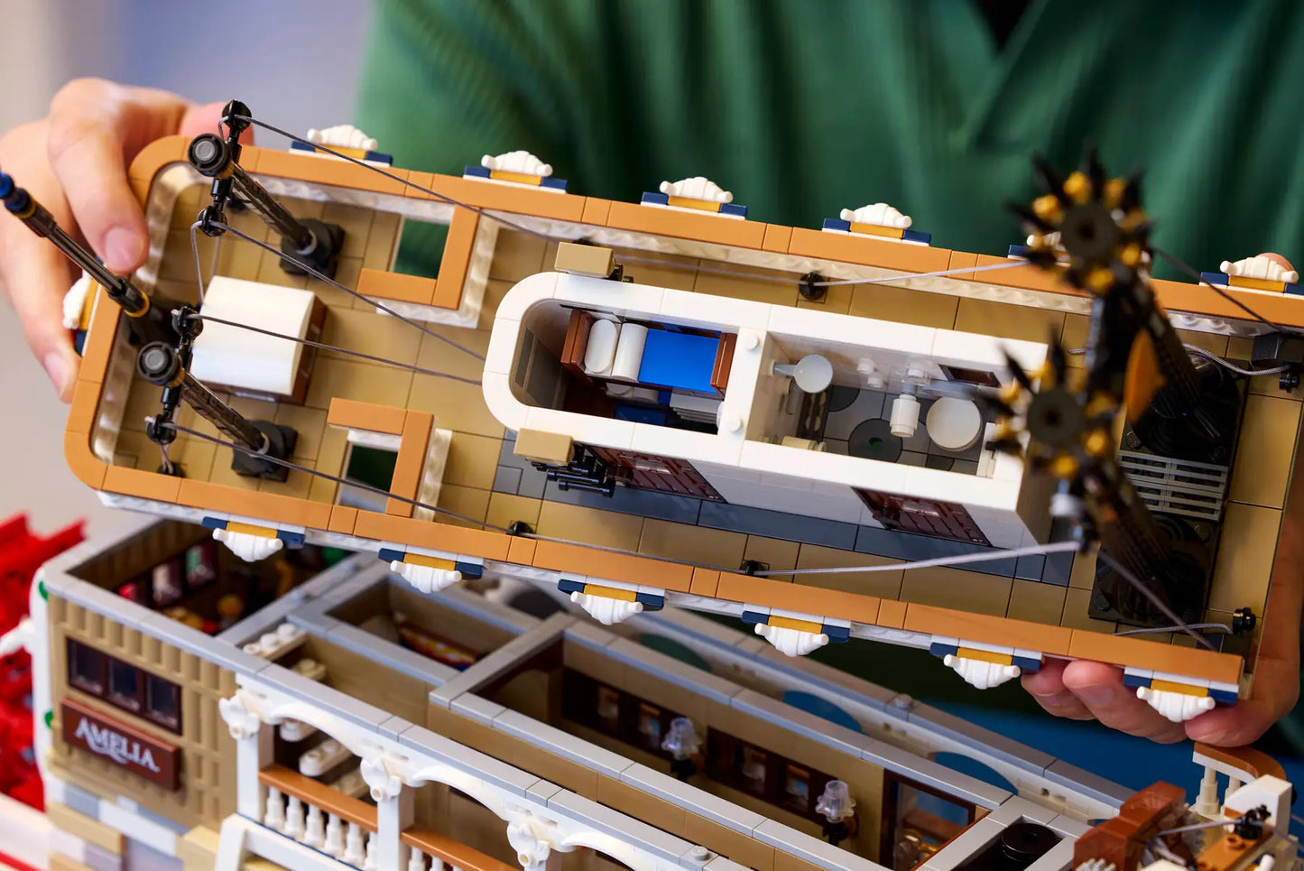21356 ESCLUSIVA LEGO IDEAS - Battello a vapore fluviale