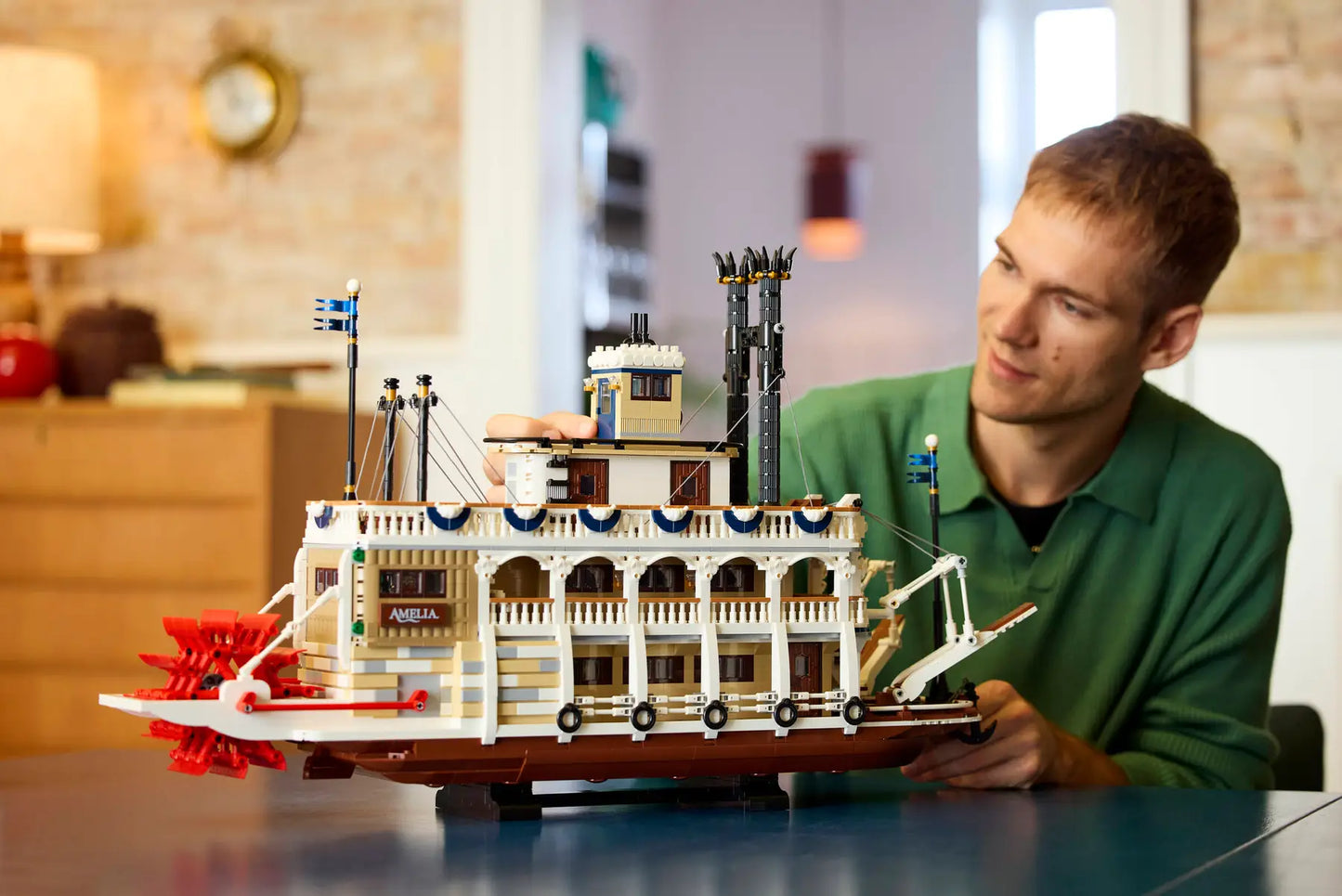 21356 ESCLUSIVA LEGO IDEAS - Battello a vapore fluviale