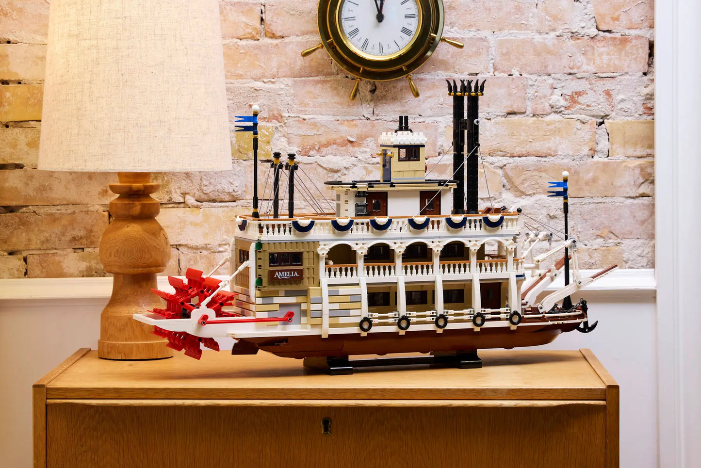 21356 ESCLUSIVA LEGO IDEAS - Battello a vapore fluviale