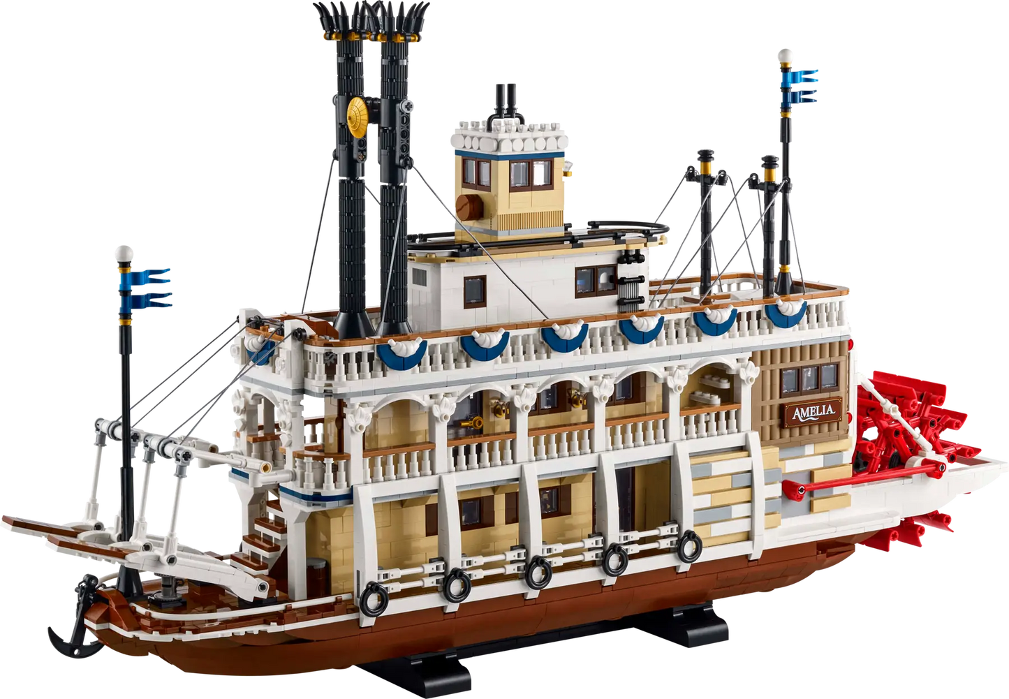 21356 ESCLUSIVA LEGO IDEAS - Battello a vapore fluviale