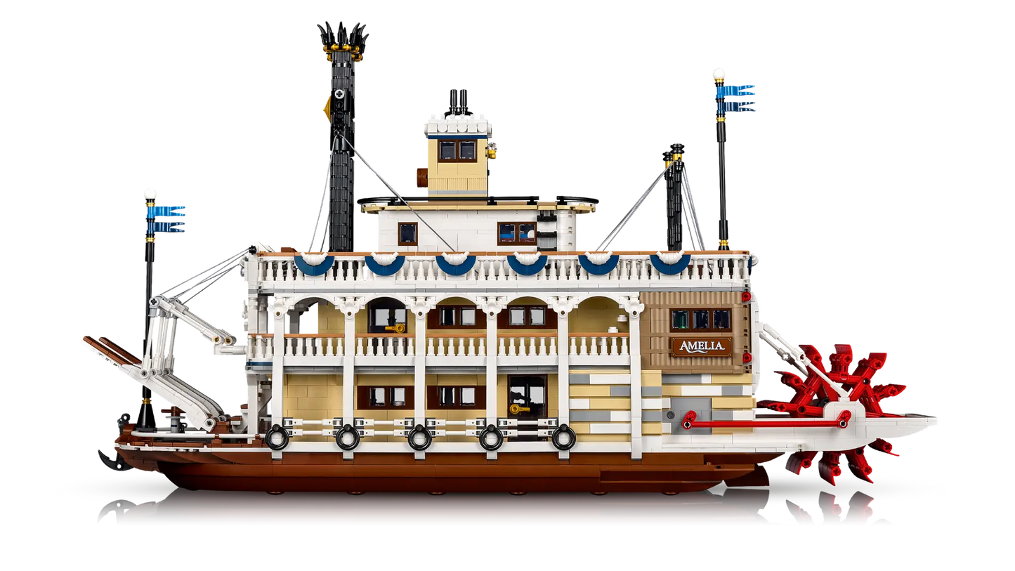 21356 ESCLUSIVA LEGO IDEAS - Battello a vapore fluviale