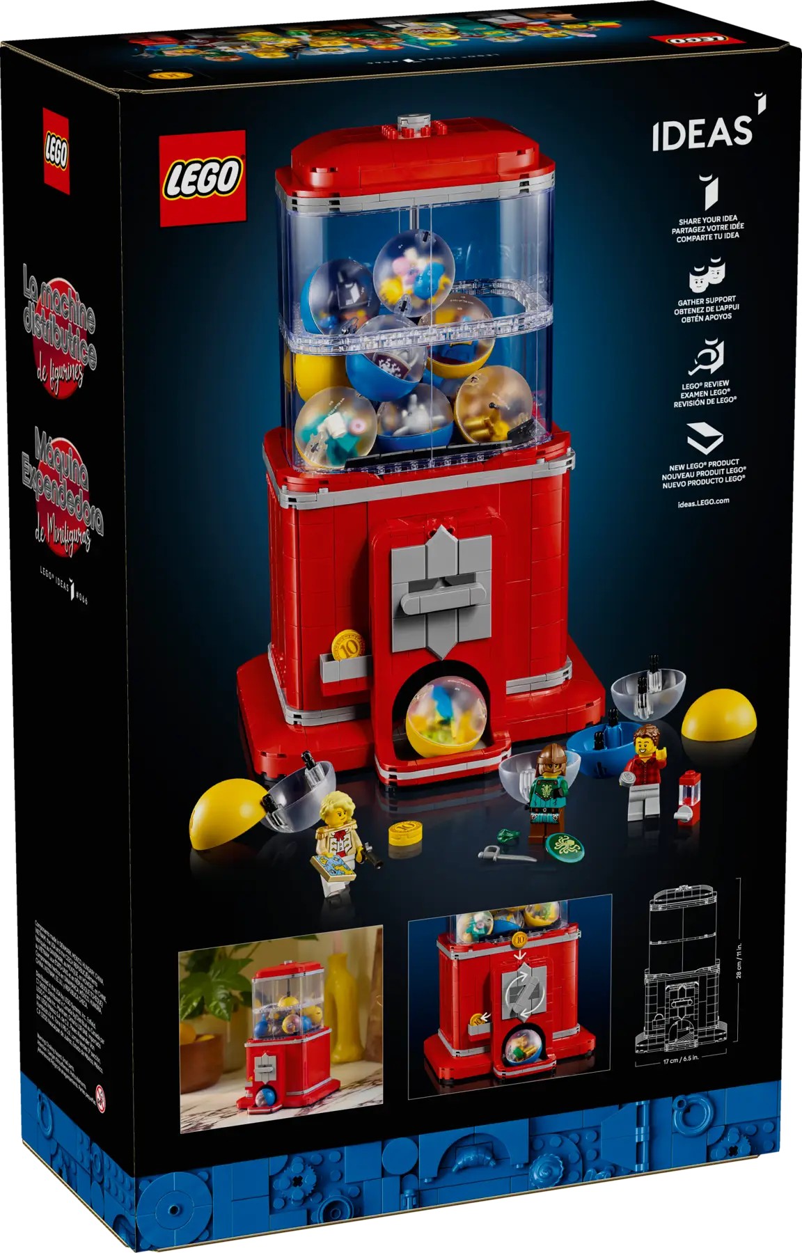 21358 ESCLUSIVA LEGO IDEAS - Distributore automatico di minifigure